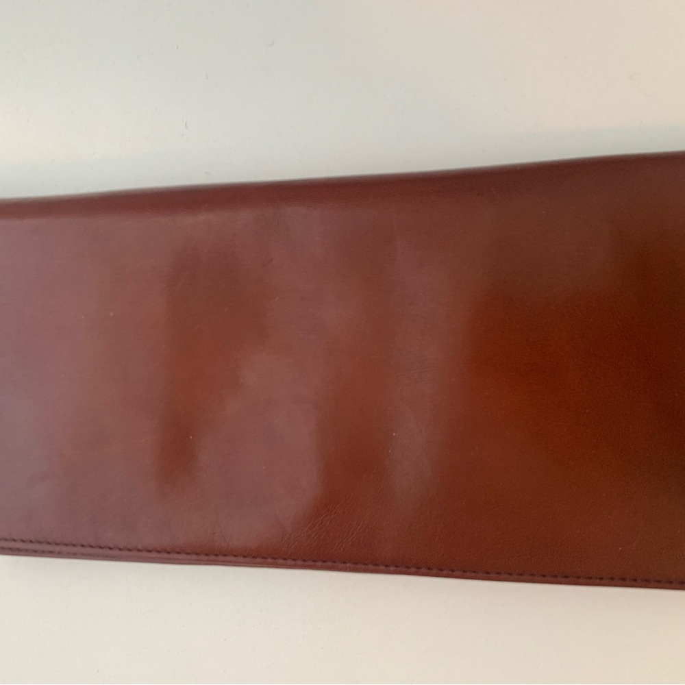HOBO Rich Brown Leather Wallet/Clutch
